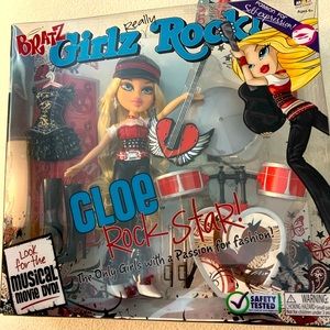 Bratz Girlz Rock Cloe NWT